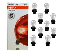 10x Osram 3157 12V 27/7W US Typ 3157 P27/7W Glühlampe Kunststoffsockel O57w