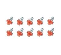 10x OSRAM Original Line 12 Volt / 1.12 Watt BX8.4D SOCKEL PASELLORANGE