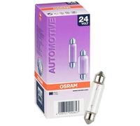 10x OSRAM Soffitte Glühbirne Autolampe Soffitten Birne C5W SV8.5-8 24V 5W 6423