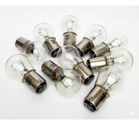 10x P21/5W BAY15d 21/5W 12V Dual Sockel Glühlampe Birne Auto Lampe Glas für Audi