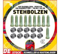 10X Radbolzen M12 + Radmutter Für Astra Mokka J13 Zafira Opel 09598799 09598799