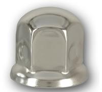 10 Stück Universelle LKW Radmutterkappen 32mm Schlüsselweite Edelstahl.