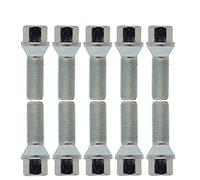 10x Radschrauben Radbolzen Kegelbund M12x1,25 28mm kompatibel mit Fiat 500 BARCHETTA BRAVA BRAVO CINQUECENTO PANDA PUNTO STILO