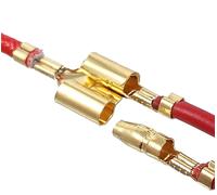 10x Rundstecker Verteiler Kabelschuhe Verteilerstecker Kfz Lkw Motorrad Hobby