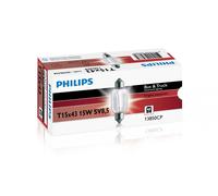 10x Stück SV8,5 24V 15W T15x43mm Soffitte lang Philips LKW lampe Glühbirne