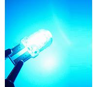 10X T10 LED Glühbirne 1W Silikonlampe Kennzeichenleuchte Cob Autobeleuchtung 12V