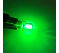 10X T10 LED Glühbirne 1W Silikonlampe Kennzeichenleuchte Cob Autobeleuchtung 12V