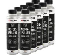 10x TECPO Motorspülung Motor Flush Motorreiniger, 300 ml