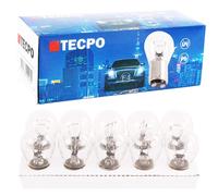 10x TECPO P21/4W BREMSLICHT RÜCKLICHT BAZ15D GLÜHBIRNE 12V 21/4W KUGEL-LAMPE