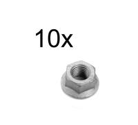 10x VW Skoda Seat Audi Sechskantbundmutter Mutter M12x1,5 N0150816