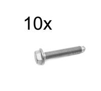 10x VW Skoda Seat Audi Sechskantbundschraube M12x1,5x70 N10552404
