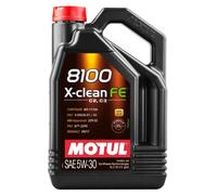 11,18€/l Motul 8100 X-clean FE 5W-30 C2 / C3 5 L PSA B71 2290 Renault RN17