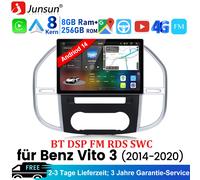 11.5"Android 14 Autoradio 8+256G 8Kern Für Benz Vito W447 2014-24 GPS Nav 4G SWC