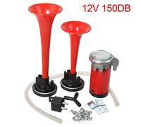 115DB Fanfare Hupe Druckluft Horn Nebelhorn mit Kompressor 12V PKW LKW Bus DHL