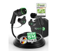 11kW Ladekabel Typ 2 Elektro-Auto E-Auto Charger 5m Kabel f. Wallbox Ladestation