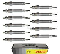 11x BOSCH Glühkerzen für Opel Astra J Caravan 1.7 CDTi Chevrolet Cruze Station