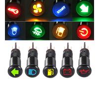 12/24/36 V 16 mm LED Armaturenbrett-Warnleuchte - 004