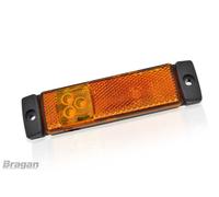 12/24v Bernstein LED Marker Licht Anhänger Van 4x4 Pickup Lkw Auto Boot Fahrrad