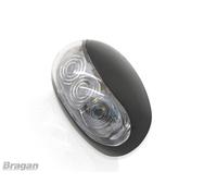12/24v Rot LED Marker Licht Anhänger Lkw 4x4 Pickup Bus Auto Boot Fahrrad