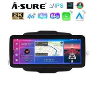 12.3" 2K 8Core 4+64G Autoradio Für Jeep Renegade 2014-2024 mit GPS Navi WIFI RDS