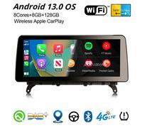 12,3" Android 13 CarPlay DAB+ Autoradio 8-Kern 128GB Navi BMW X3 F25 X4 F26 NBT