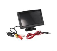 12,7 cm (5 Zoll) AHD Display Monitor mit Rückfahrkamera, unterstützt 0,5 Lux minimalen Lichtbedarf für Nachtparken