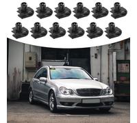 12 St??ck Befestigungsclip Sto?stange Grill Gitter f??r Mercedes W203/W211/W215