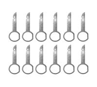 12 Stück Autoradio Ausbauwerkzeug, Radio Entriegelungswerkzeug, Kompatibel für VW für Ford für Mercedes Radios AutoRadio Entriegelung Werkzeug