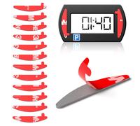 [12 Stück Ersatz Klebepads kompatibel mit Needit Park Mini Parkscheibe,