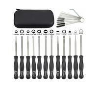12-teiliges Vergaser-Einstellwerkzeug-Set mit runden Schraubendrehern für kleine 2-Takt-Motoren Hu