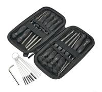 12-teiliges Vergaser-Einstellwerkzeug-Set mit Schraubendrehern und Reinigungsset, kompatibel mit 2-Takt-Motor-Kettensägen-Trimmer