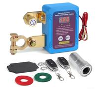 12 V 240 A Fernbedienung für Batterie-Trennschalter mit | Magnetisch verriegelnder 12 V Netzschalter mit zwei Fernbedienungen und 240 A Nennstrom
