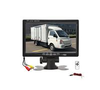 12 V-36 V 7 Zoll Automonitor 16:9 800 X 480 LCD-Rückfahrmonitor mit 2-Wege-Videoeingang für Rückfahrkamera Einparkhilfe Rückwärtsgang