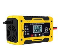 12 V 6 A Auto-Ladegerät: 12 V Batterieladegerät, KFZ-Ladegerät, intelligentes 12-V-Batterieladegerät, tragbarer Batteriehalter für Auto-Ladegerät, Tropf-Schwimmer