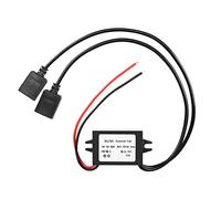 12 V auf 5 V USB-Konverter, DC Buck-Modul, 12 V, 36 V, 48 V, Konvertierung auf 5 V, Dual-USB-Buchse, 10-55 V auf 5 V, 3 A, 15 W Adapter, DC auf DC-Regler, Auto-Netzkonverter