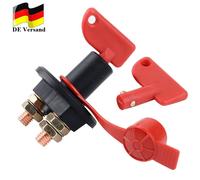 12V 300A Batterie-Hauptschalter Trennschalter 2 Schlüssel Lastschalter Boot KFZ