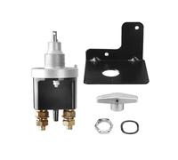 12-V-Batterieschalter, Robuster Batterie-Schaltkreisschneider, Trennschalter, Isolator mit SchlüSselloch für Wohnmobil, Camperize B