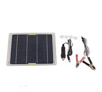 12-V-Solarbatterieladegerät, integrierter MPPT-Laderegler, wasserdichter IP67-Solarpanel-Warter für Auto, Wohnmobil, Boot (10W)