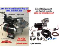 12 Volt Bremse Booster Staubsauger Pumpe Voll Zusammengesetzt Zoll Stecker &