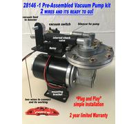 12 Volt Elektrisch Bremse Booster Staubsauger Pumpe Set 18-24 " VAC Zoll Stecker