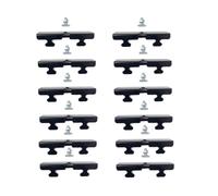 12 x Netzleiste 140 mm Planenleiste Abspannhaken Haken für Netz Anhänger Unsinn