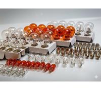 120x STÜCK SET KFZ Beleuchtung Glühlampe Birne Soffitte Auto Lampe Glas LONGLIFE