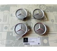 /1223/4 x Mercedes-Benz Abdeckung Kappe Felge Raddeckel R107 W124 W126 W129 W210