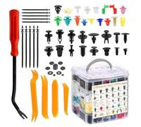 1240 Stück Auto Befestigungsclips Set, Auto Befestigung Clips, Auto Clips, Universal Türverkleidung Klammern, Stoßstangen Zierleisten Befestigungclips, werkzeug türverkleidung auto