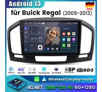 128GB Android 13 Autoradio CarPlay 8-Kern GPS NAVI Für Opel Insignia A 2008-2013