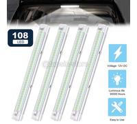 12V 108LED Streifen Leuchte LEDs Auto KFZ Van VOLT Stablampe Lichtleiste Lampe