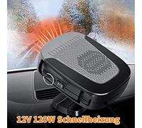 12V 120W Auto Heizung Wärmer Fan Ventilator KFZ Heizlüfter Autoheizung Defroster