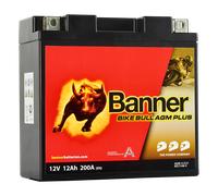 Banner Bike Bull Motorradbatterie GEL YT14B-4 GTZ14B-4 12V 12Ah 51221