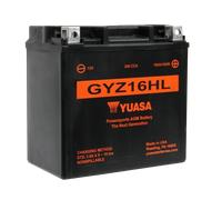 12V 16Ah 240A Yuasa GYZ16HL AGM Motorradbatterie