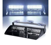 12V 16LED Rundumleuchte Strobe Licht Warnleuchte Blitzlicht Notfall Lampe KFZ